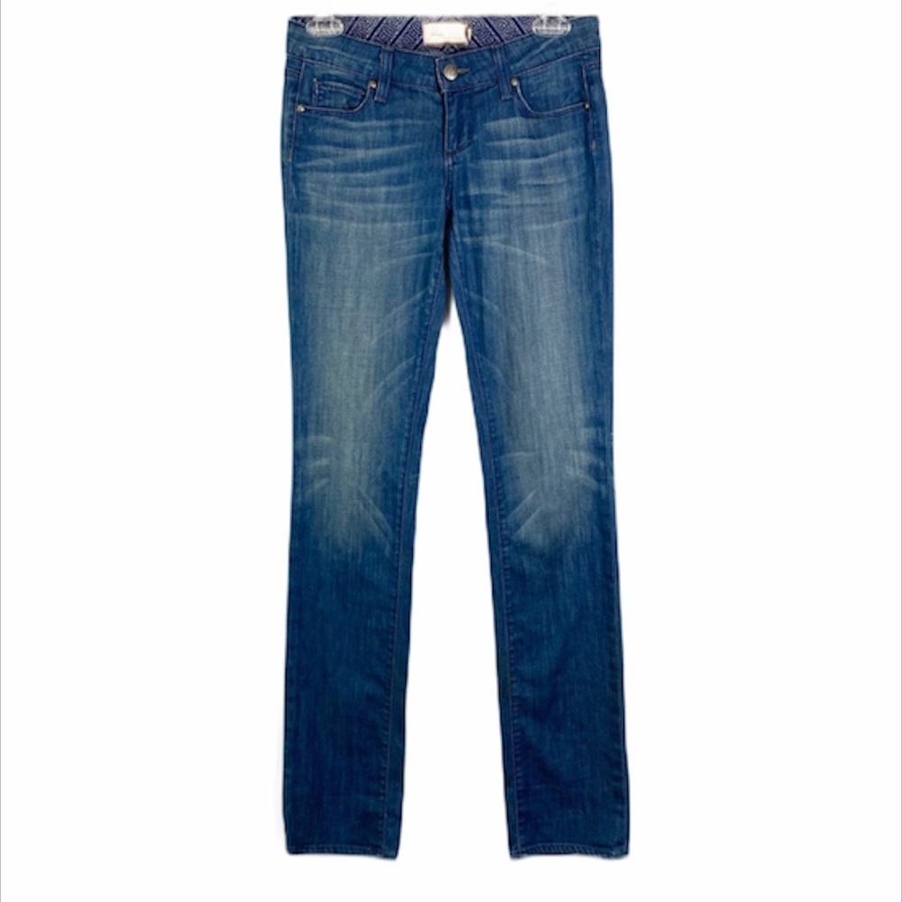 Paige Medium Wash Bel Air Skinny Jeans